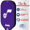 image:imageFranklin Sports NBA Team Pickleball Paddles  Official NBA Basketball Team Logo Pickleball Paddles  Signature Series 13MM Pickleball Paddle with MaxGrit  USA Pickleball USAPA ApprovedUtah Jazz 2