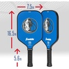 image:imageFranklin Sports NBA Team Pickleball Paddles  Official NBA Basketball Team Logo Pickleball Paddles  Signature Series 13MM Pickleball Paddle with MaxGrit  USA Pickleball USAPA ApprovedDallas Mavericks
