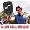 image:imageFranklin Sports NBA Team Pickleball Paddles  Official NBA Basketball Team Logo Pickleball Paddles  Signature Series 13MM Pickleball Paddle with MaxGrit  USA Pickleball USAPA ApprovedUtah Jazz
