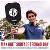 image:imageFranklin Sports NBA Team Pickleball Paddles  Official NBA Basketball Team Logo Pickleball Paddles  Signature Series 13MM Pickleball Paddle with MaxGrit  USA Pickleball USAPA ApprovedBrooklyn Nets