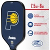 image:imageFranklin Sports NBA Team Pickleball Paddles  Official NBA Basketball Team Logo Pickleball Paddles  Signature Series 13MM Pickleball Paddle with MaxGrit  USA Pickleball USAPA ApprovedIndiana Pacers