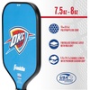 image:imageFranklin Sports NBA Team Pickleball Paddles  Official NBA Basketball Team Logo Pickleball Paddles  Signature Series 13MM Pickleball Paddle with MaxGrit  USA Pickleball USAPA ApprovedOklahoma City Thunder