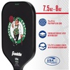 image:imageFranklin Sports NBA Team Pickleball Paddles  Official NBA Basketball Team Logo Pickleball Paddles  Signature Series 13MM Pickleball Paddle with MaxGrit  USA Pickleball USAPA ApprovedBoston Celtics