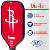 image:imageFranklin Sports NBA Team Pickleball Paddles  Official NBA Basketball Team Logo Pickleball Paddles  Signature Series 13MM Pickleball Paddle with MaxGrit  USA Pickleball USAPA ApprovedHouston Rockets