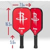 image:imageFranklin Sports NBA Team Pickleball Paddles  Official NBA Basketball Team Logo Pickleball Paddles  Signature Series 13MM Pickleball Paddle with MaxGrit  USA Pickleball USAPA ApprovedHouston Rockets