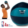 image:imageFranklin Sports NBA Toy Basketballs  2 Pack of Kids Soft Mini Basketballs for Over The Door  Indoor Hoops  NBA Fan ShopCharlotte Hornets