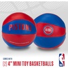 image:imageFranklin Sports NBA Toy Basketballs  2 Pack of Kids Soft Mini Basketballs for Over The Door  Indoor Hoops  NBA Fan ShopDetroit Pistons