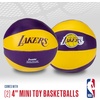 image:imageFranklin Sports NBA Toy Basketballs  2 Pack of Kids Soft Mini Basketballs for Over The Door  Indoor Hoops  NBA Fan ShopLos Angeles Lakers