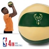 image:imageFranklin Sports NBA Toy Basketballs  2 Pack of Kids Soft Mini Basketballs for Over The Door  Indoor Hoops  NBA Fan ShopMilwaukee Bucks