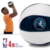 image:imageFranklin Sports NBA Toy Basketballs  2 Pack of Kids Soft Mini Basketballs for Over The Door  Indoor Hoops  NBA Fan ShopMinnesota Timberwolves