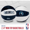 image:imageFranklin Sports NBA Toy Basketballs  2 Pack of Kids Soft Mini Basketballs for Over The Door  Indoor Hoops  NBA Fan ShopMinnesota Timberwolves