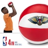 image:imageFranklin Sports NBA Toy Basketballs  2 Pack of Kids Soft Mini Basketballs for Over The Door  Indoor Hoops  NBA Fan ShopNew Orleans Pelicans