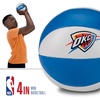 image:imageFranklin Sports NBA Toy Basketballs  2 Pack of Kids Soft Mini Basketballs for Over The Door  Indoor Hoops  NBA Fan ShopOklahoma City Thunder