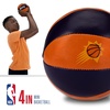image:imageFranklin Sports NBA Toy Basketballs  2 Pack of Kids Soft Mini Basketballs for Over The Door  Indoor Hoops  NBA Fan ShopPhoenix Suns