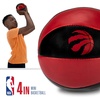 image:imageFranklin Sports NBA Toy Basketballs  2 Pack of Kids Soft Mini Basketballs for Over The Door  Indoor Hoops  NBA Fan ShopToronto Raptors