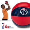 image:imageFranklin Sports NBA Toy Basketballs  2 Pack of Kids Soft Mini Basketballs for Over The Door  Indoor Hoops  NBA Fan ShopWashington Wizards