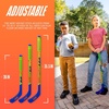 image:imageFranklin Sports NERF Proshot Kids Hockey Sticks  Ball Set  2 Player Youth Indoor  Outdoor Set  2 in 1 Knee  Floor Hockey  2 NERF Proshot Youth Sticks  1 Foam Ball Included