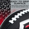 image:imageFranklin Sports NFL Football  Kids Foam Football  Soft Junior Size 85 Ball with 3D Logos  Perfect for Gameday  TailgatesAtlanta Falcons