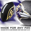 image:imageFranklin Sports NFL Football  Kids Foam Football  Soft Junior Size 85 Ball with 3D Logos  Perfect for Gameday  TailgatesBaltimore Ravens