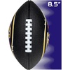 image:imageFranklin Sports NFL Football  Kids Foam Football  Soft Junior Size 85 Ball with 3D Logos  Perfect for Gameday  TailgatesBaltimore Ravens