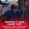 image:imageFranklin Sports NFL Football  Kids Foam Football  Soft Junior Size 85 Ball with 3D Logos  Perfect for Gameday  TailgatesBuffalo Bills