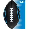 image:imageFranklin Sports NFL Football  Kids Foam Football  Soft Junior Size 85 Ball with 3D Logos  Perfect for Gameday  TailgatesCarolina Panthers