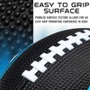 image:imageFranklin Sports NFL Football  Kids Foam Football  Soft Junior Size 85 Ball with 3D Logos  Perfect for Gameday  TailgatesCarolina Panthers