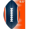 image:imageFranklin Sports NFL Football  Kids Foam Football  Soft Junior Size 85 Ball with 3D Logos  Perfect for Gameday  TailgatesChicago Bears