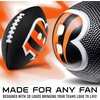 image:imageFranklin Sports NFL Football  Kids Foam Football  Soft Junior Size 85 Ball with 3D Logos  Perfect for Gameday  TailgatesCincinnati Bengals
