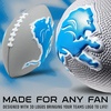 image:imageFranklin Sports NFL Football  Kids Foam Football  Soft Junior Size 85 Ball with 3D Logos  Perfect for Gameday  TailgatesDetroit Lions