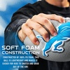 image:imageFranklin Sports NFL Football  Kids Foam Football  Soft Junior Size 85 Ball with 3D Logos  Perfect for Gameday  TailgatesDetroit Lions
