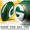 image:imageFranklin Sports NFL Football  Kids Foam Football  Soft Junior Size 85 Ball with 3D Logos  Perfect for Gameday  TailgatesGreen Bay Packers