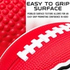 image:imageFranklin Sports NFL Football  Kids Foam Football  Soft Junior Size 85 Ball with 3D Logos  Perfect for Gameday  TailgatesKansas City Chiefs