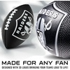 image:imageFranklin Sports NFL Football  Kids Foam Football  Soft Junior Size 85 Ball with 3D Logos  Perfect for Gameday  TailgatesLas Vegas Raiders