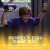 image:imageFranklin Sports NFL Football  Kids Foam Football  Soft Junior Size 85 Ball with 3D Logos  Perfect for Gameday  TailgatesMinnesota Vikings