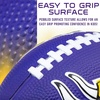 image:imageFranklin Sports NFL Football  Kids Foam Football  Soft Junior Size 85 Ball with 3D Logos  Perfect for Gameday  TailgatesMinnesota Vikings