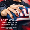 image:imageFranklin Sports NFL Football  Kids Foam Football  Soft Junior Size 85 Ball with 3D Logos  Perfect for Gameday  TailgatesNew York Giants