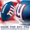 image:imageFranklin Sports NFL Football  Kids Foam Football  Soft Junior Size 85 Ball with 3D Logos  Perfect for Gameday  TailgatesNew York Giants