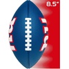 image:imageFranklin Sports NFL Football  Kids Foam Football  Soft Junior Size 85 Ball with 3D Logos  Perfect for Gameday  TailgatesNew York Giants