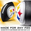 image:imageFranklin Sports NFL Football  Kids Foam Football  Soft Junior Size 85 Ball with 3D Logos  Perfect for Gameday  TailgatesPittsburgh Steelers