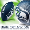 image:imageFranklin Sports NFL Football  Kids Foam Football  Soft Junior Size 85 Ball with 3D Logos  Perfect for Gameday  TailgatesSeattle Seahawks