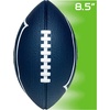 image:imageFranklin Sports NFL Football  Kids Foam Football  Soft Junior Size 85 Ball with 3D Logos  Perfect for Gameday  TailgatesSeattle Seahawks