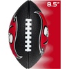image:imageFranklin Sports NFL Football  Kids Foam Football  Soft Junior Size 85 Ball with 3D Logos  Perfect for Gameday  TailgatesTampa Bay Buccaneers