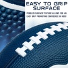 image:imageFranklin Sports NFL Football  Kids Foam Football  Soft Junior Size 85 Ball with 3D Logos  Perfect for Gameday  TailgatesTennessee Titans