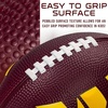 image:imageFranklin Sports NFL Football  Kids Foam Football  Soft Junior Size 85 Ball with 3D Logos  Perfect for Gameday  TailgatesWashington Commanders