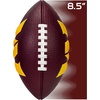 image:imageFranklin Sports NFL Football  Kids Foam Football  Soft Junior Size 85 Ball with 3D Logos  Perfect for Gameday  TailgatesWashington Commanders
