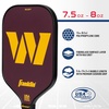 image:imageFranklin Sports NFL Pro Pickleball Paddle  13MM Signature Series Pro Pickleball Paddle with MaxGrit Surface  Official NFL Team  USAP Approved  Premium Quality  Authentic NFL Team LogosTeam Specific