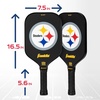 image:imageFranklin Sports NFL Pro Pickleball Paddle  13MM Signature Series Pro Pickleball Paddle with MaxGrit Surface  Official NFL Team  USAP Approved  Premium Quality  Authentic NFL Team LogosTeam Specific