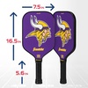 image:imageFranklin Sports NFL Pro Pickleball Paddle  13MM Signature Series Pro Pickleball Paddle with MaxGrit Surface  Official NFL Team  USAP Approved  Premium Quality  Authentic NFL Team LogosTeam Specific