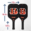 image:imageFranklin Sports NFL Pro Pickleball Paddle  13MM Signature Series Pro Pickleball Paddle with MaxGrit Surface  Official NFL Team  USAP Approved  Premium Quality  Authentic NFL Team LogosTeam Specific